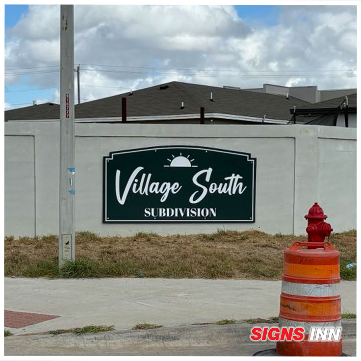 Aluminum Composite signs