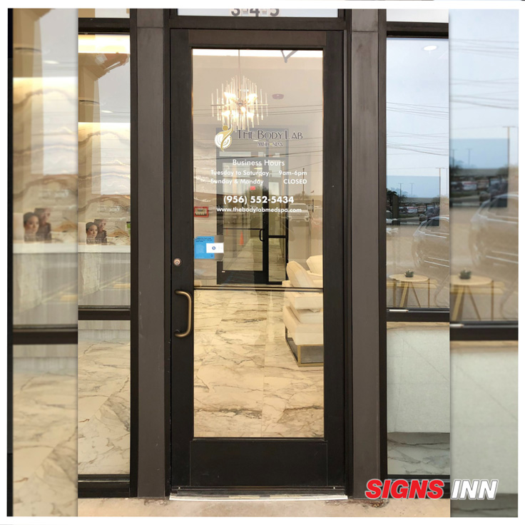 Door & Window Decals