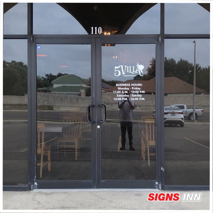 Door & Window Decals