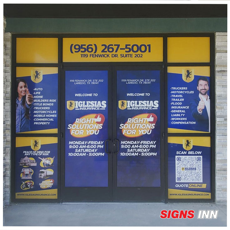 Door & Window Decals