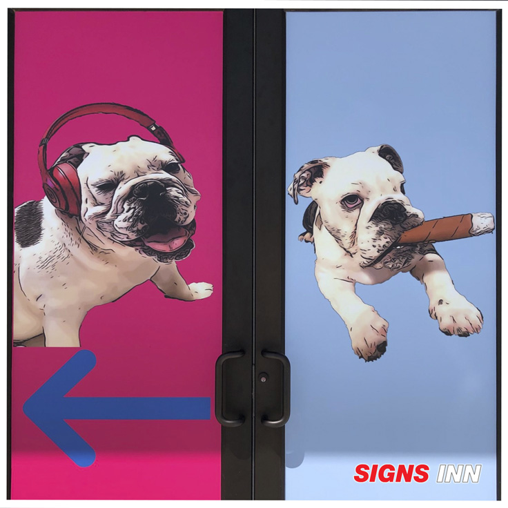 Door & Window Decals