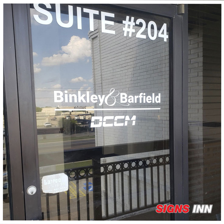 Door & Window Decals