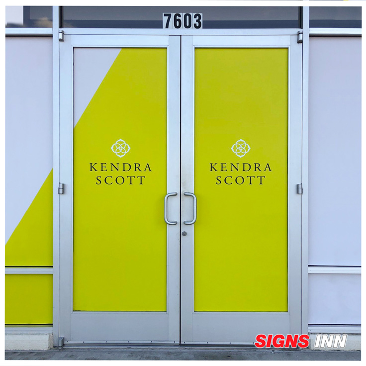 Door & Window Decals