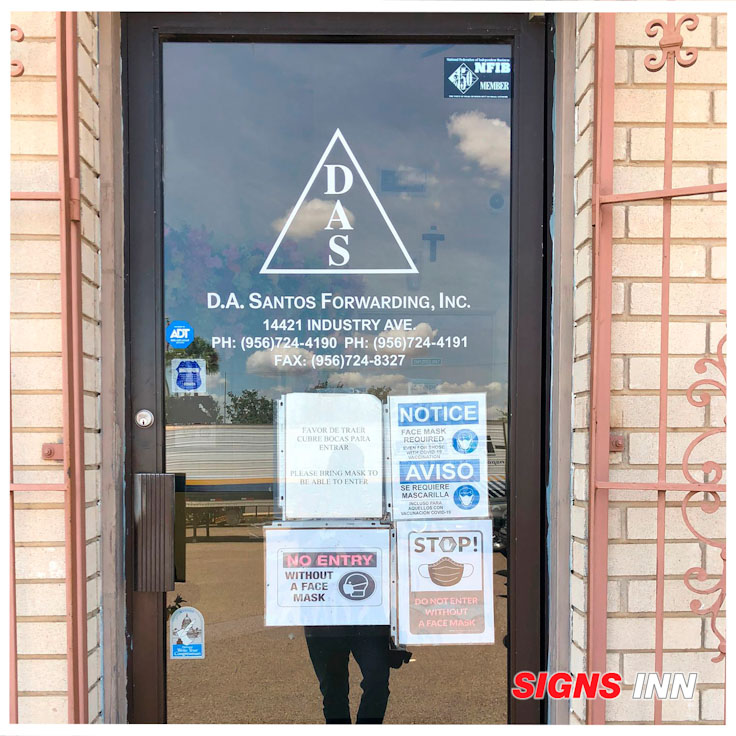 Door & Window Decals