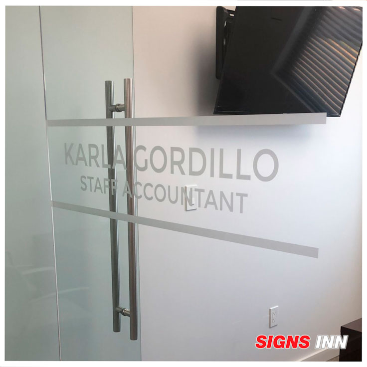 Door & Window Decals