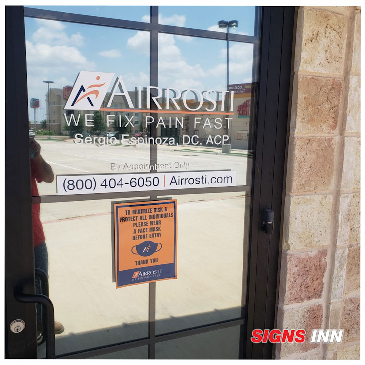 Door & Window Decals