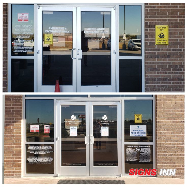 Door & Window Decals