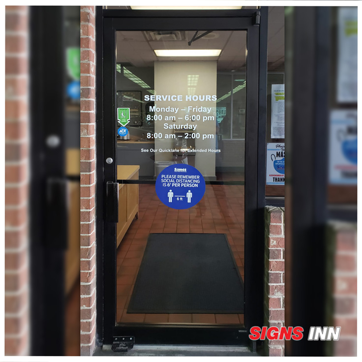 Door & Window Decals