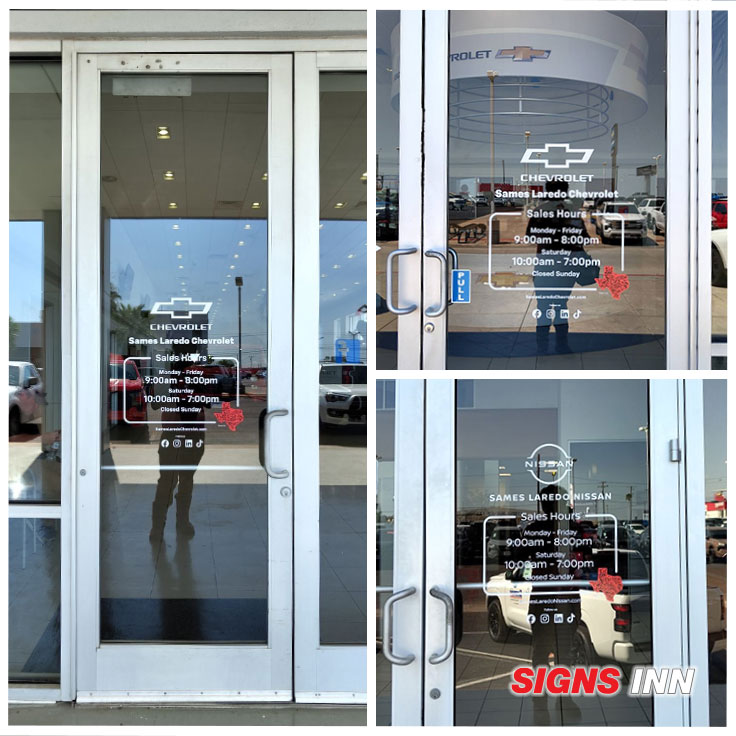 Door & Window Decals