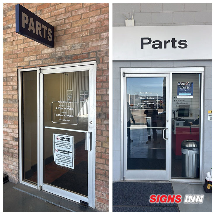 Door & Window Decals