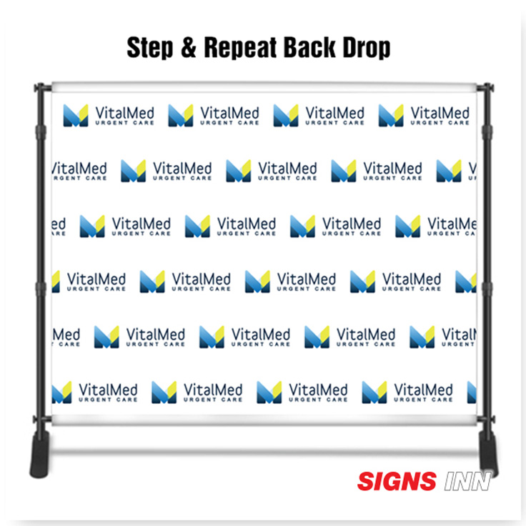 Step & Repeat Back Drop