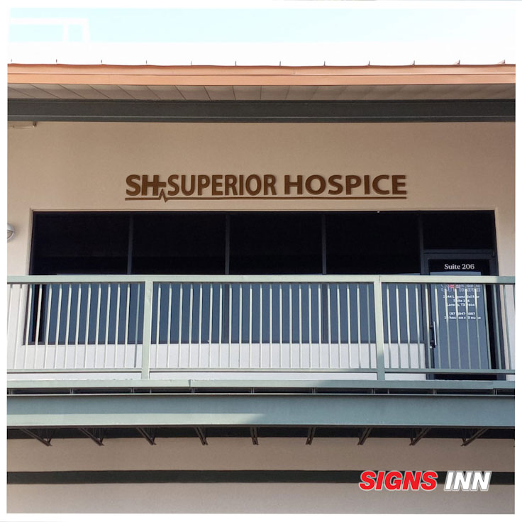 Formed Plastic Letters