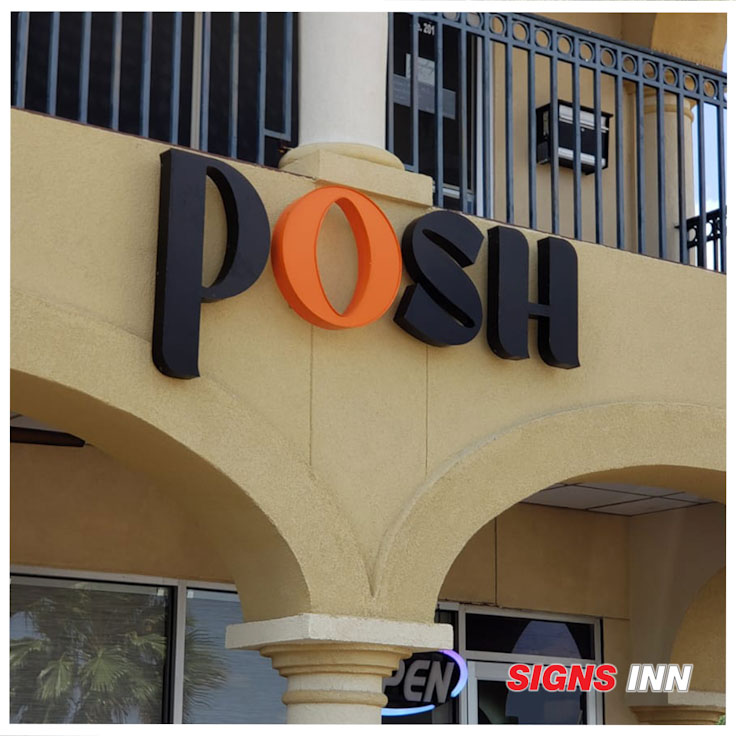 Reverse Channel Letters