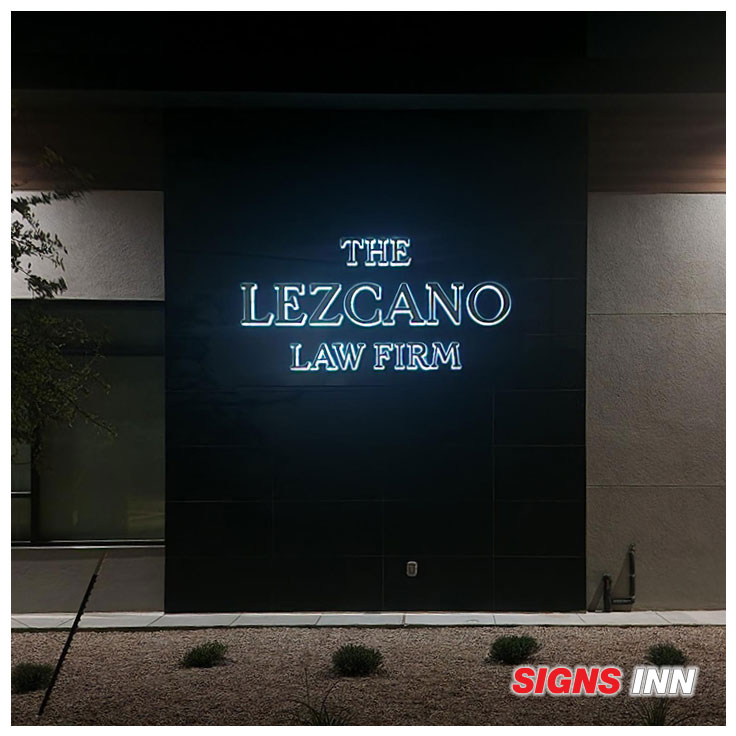 Reverse Channel Letter