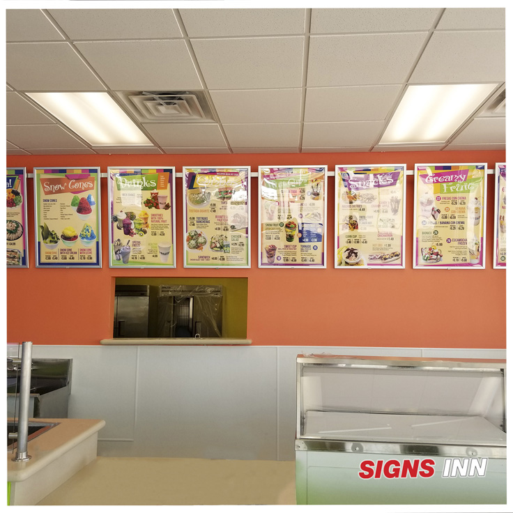 Menu Signs