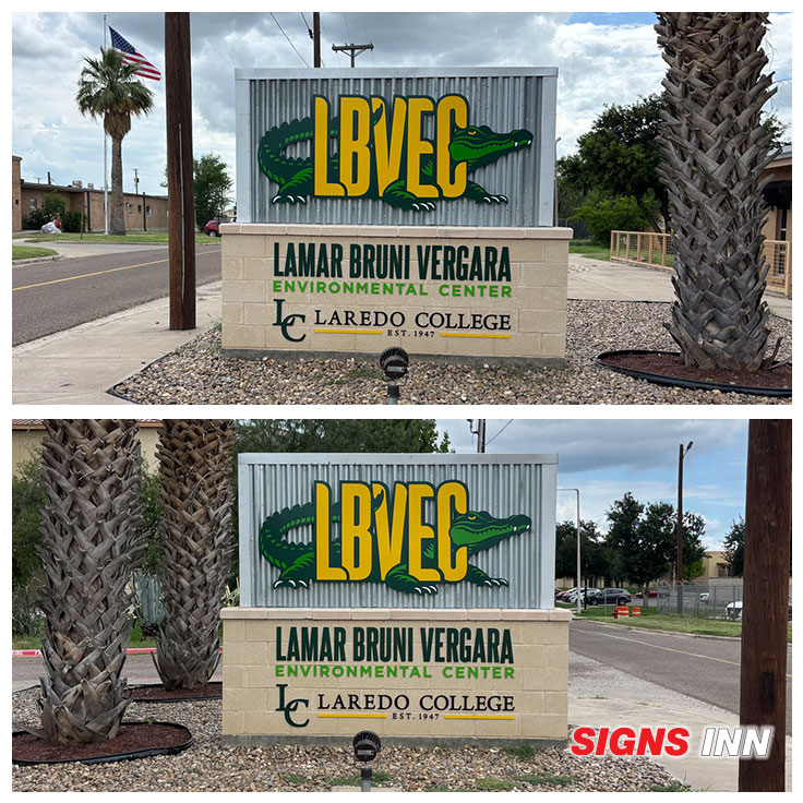 Monumental Sign