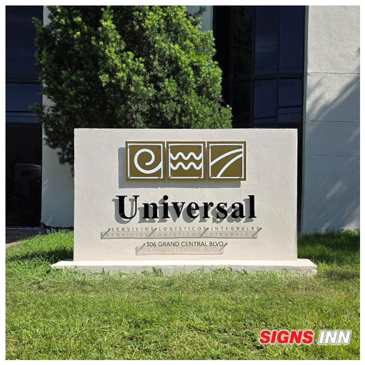 Monumental Sign