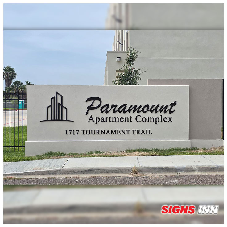 Monumental Sign
