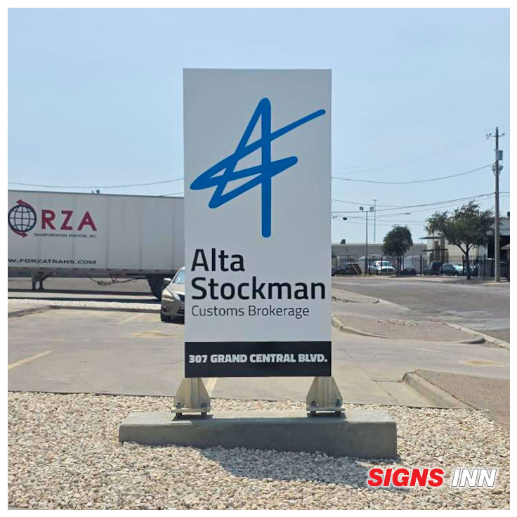Monumental Sign